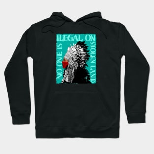 No one is ilegal Hoodie